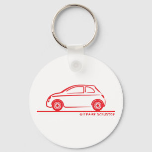New Fiat 500 Cinquecento Key Ring