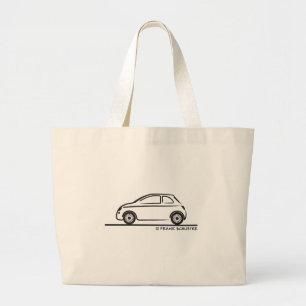 New Fiat 500 Cinquecento Large Tote Bag
