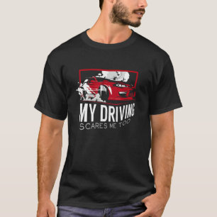 New First Time Car Driver Auto Student Driver Men T-Shirt