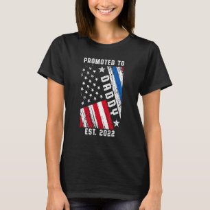 New First Time Dad Police Law Enforcement Daddy 1 T-Shirt