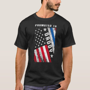 New First Time Dad Police Law Enforcement Daddy T-Shirt