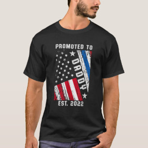 New First Time Dad Police Law Enforcement Daddy T-Shirt