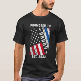 New First Time Dad Police Law Enforcement Daddy T-Shirt