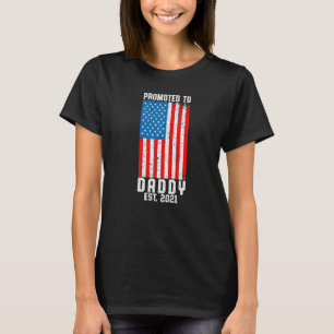 New First Time Dad Police Law Enforcement Daddy T-Shirt