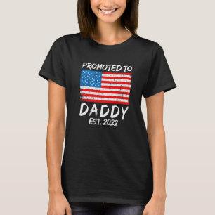 New First Time Dad Police Law Enforcement Daddy T-Shirt