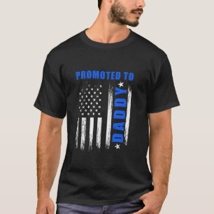 New First Time Dad Police Law Enforcement Daddy T-Shirt