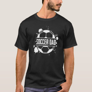New First Time Dad To Be Ball Soccer Daddy 4 T-Shirt