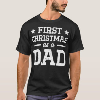 New First Time Dad to Be Christmas Daddy  T-Shirt