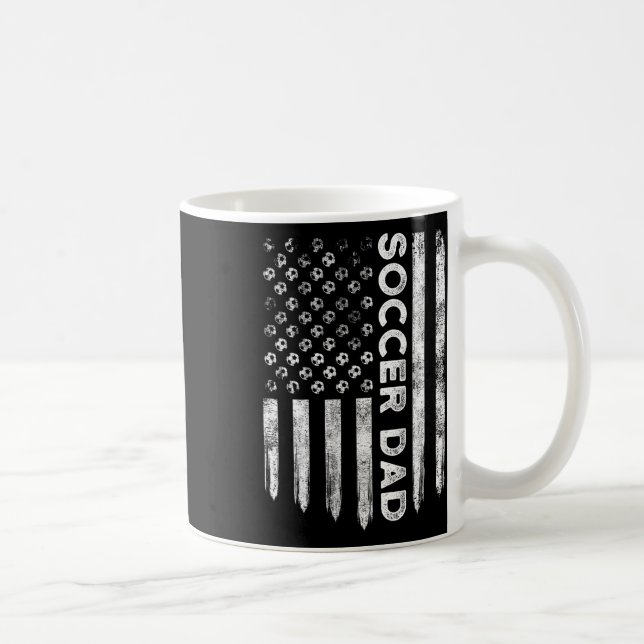 New First Time Dad To Be Symbol Tools Soccer Daddy Coffee Mug (Right)