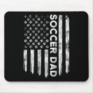 New First Time Dad To Be Symbol Tools Soccer Daddy Mouse Pad