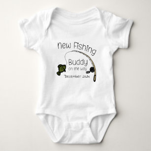 New Fishing Buddy - Fishing Buddy Coming Soon Baby Bodysuit