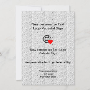 New Flat Invitation Customise your own