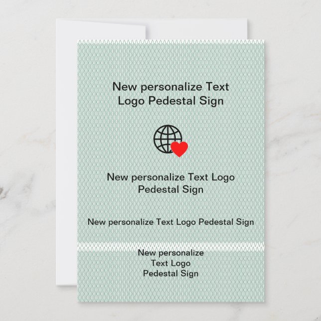 New Flat Invitation Customise your own (Front)