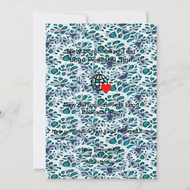 New Flat Invitation Customise your own (Front)