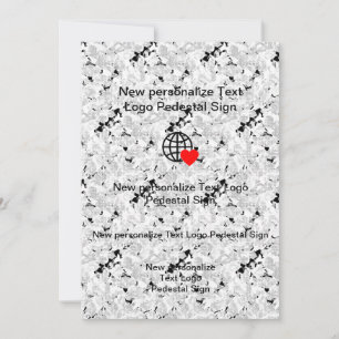 New Flat Invitation Customise your own