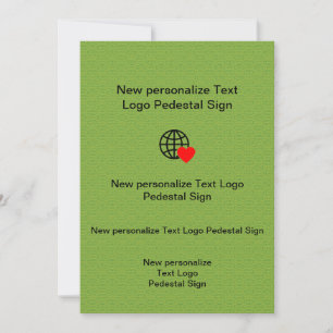 New Flat Invitation Customise your own