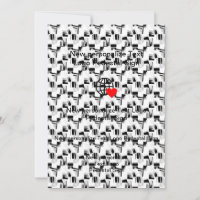 New Flat Invitation Customise your own