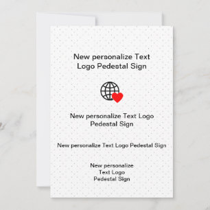 New Flat Invitation Customise your own