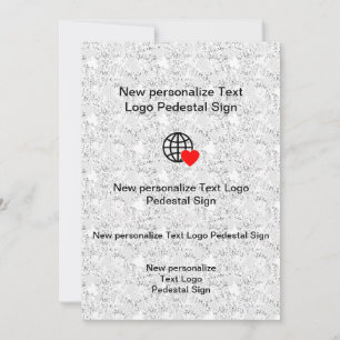 New Flat Invitation Customise your own