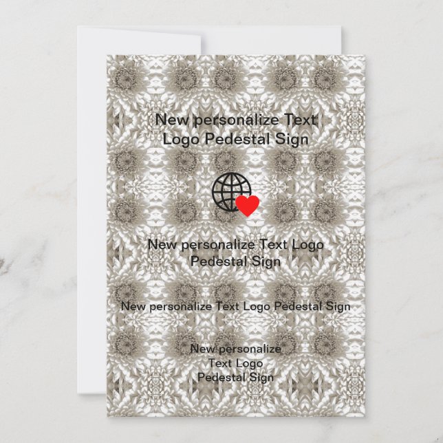 New Flat Invitation Customise your own (Front)