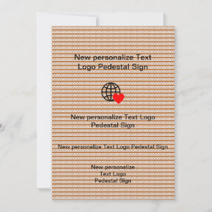 New Flat Invitation Customise your own