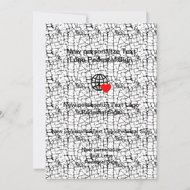 New Flat Invitation Customise your own (Front)