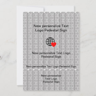 New Flat Invitation Customise your own