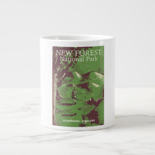 New Forest, Hampshire, England Large Coffee Mug