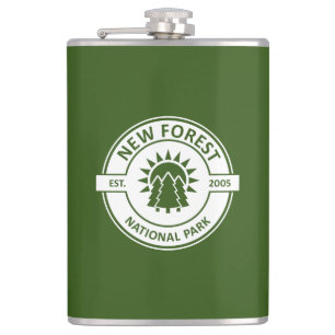 New Forest National Park Hip Flask