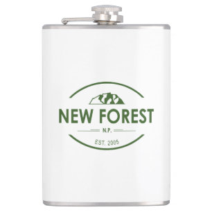 New Forest National Park Hip Flask