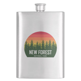 New Forest National Park Hip Flask