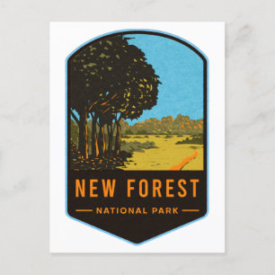 New Forest National Park Postcard