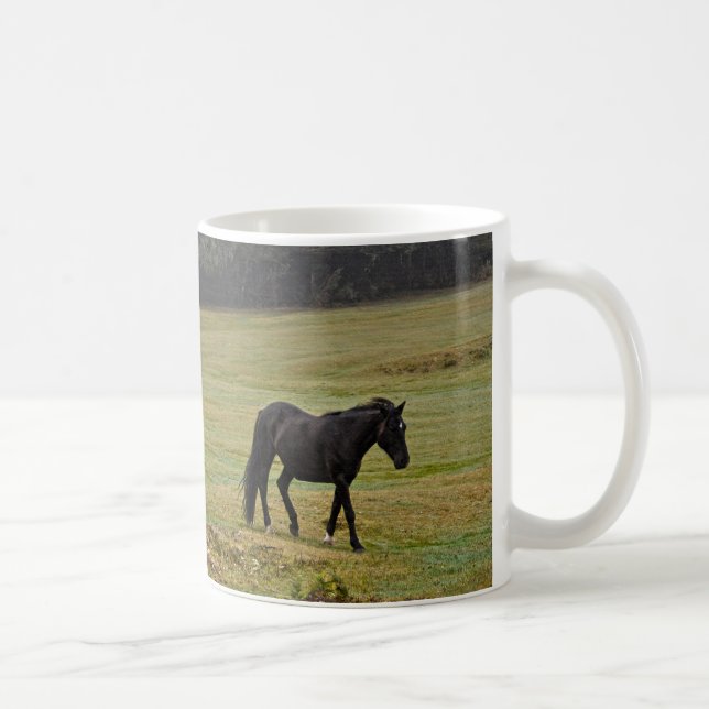 New Forest Ponies of Hampshire England Coffee Mug (Right)