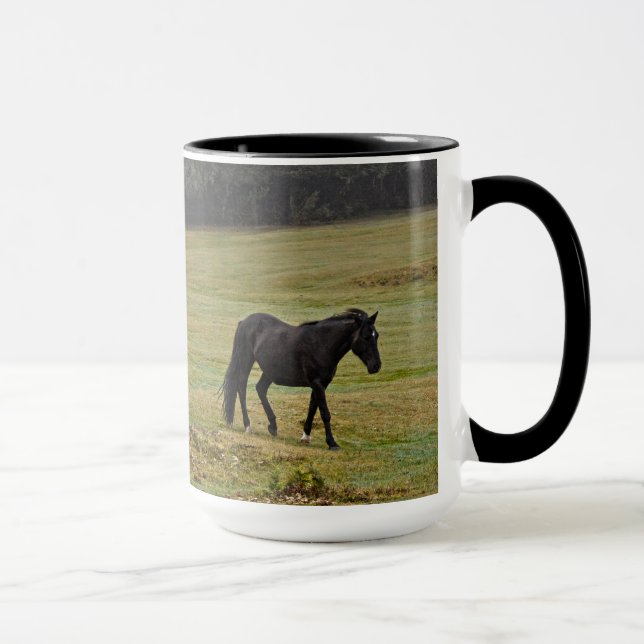 New Forest Ponies of Hampshire England Mug (Right)