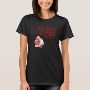 New Fragrance Flatulence Santa Elf Christmas Appa T-Shirt