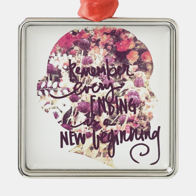 New from Ending Digital College Metal Tree Decoration (Front)