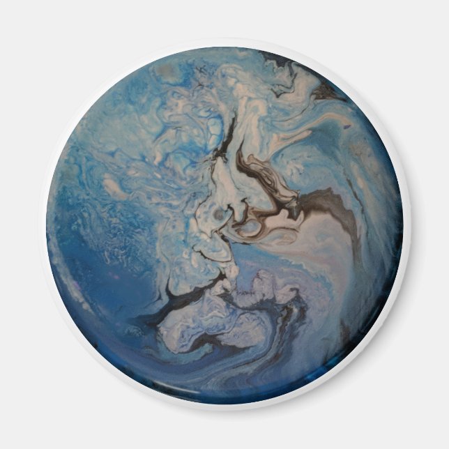 New Frontier Planet Magnet (Front)