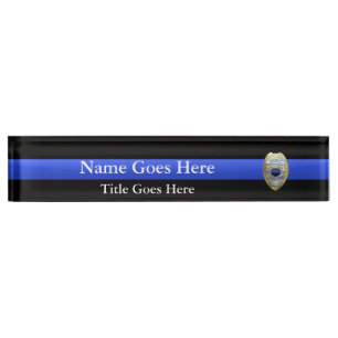 New Fully Customizable Badge  Nameplate