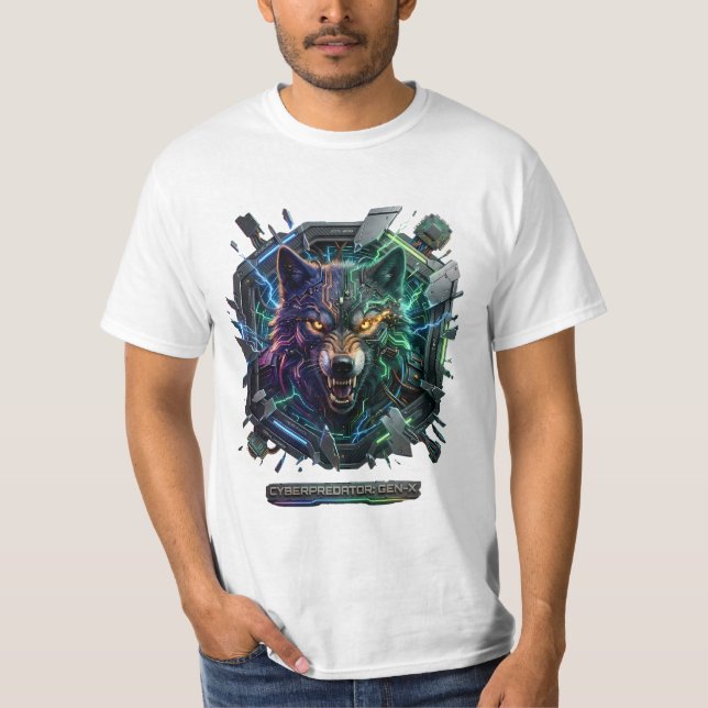 New Futuristic Robotic Predator  T-Shirt (Front)