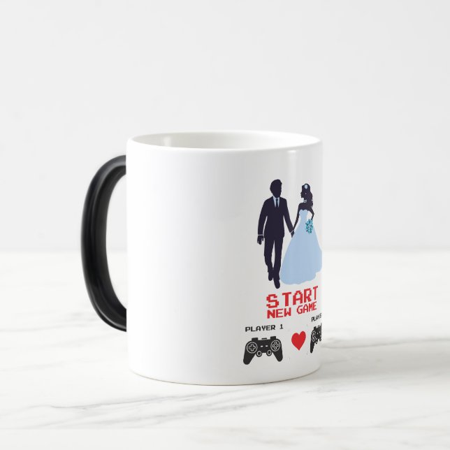 New Game Magic Mug (Front Left)