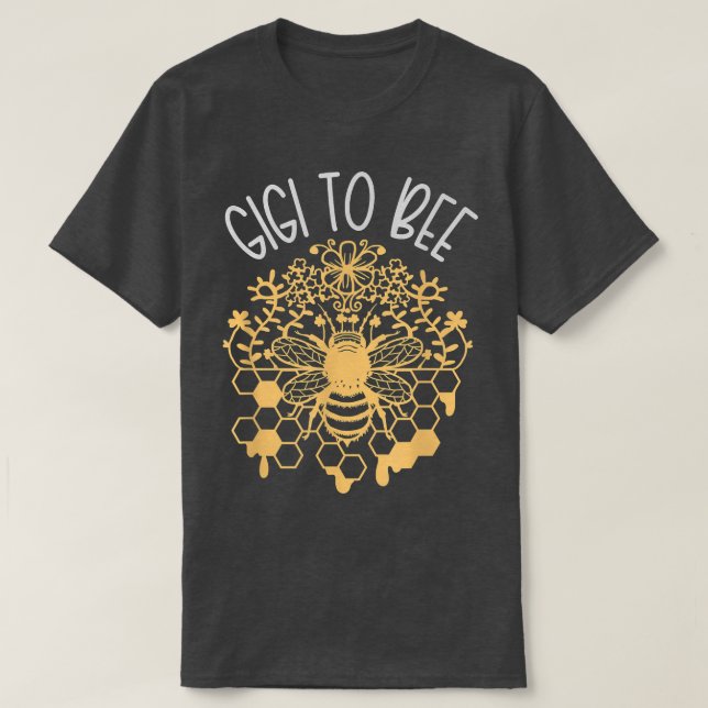 New Gigi To Be Pregnancy Announcement For Grandma  T-Shirt (Design Front)