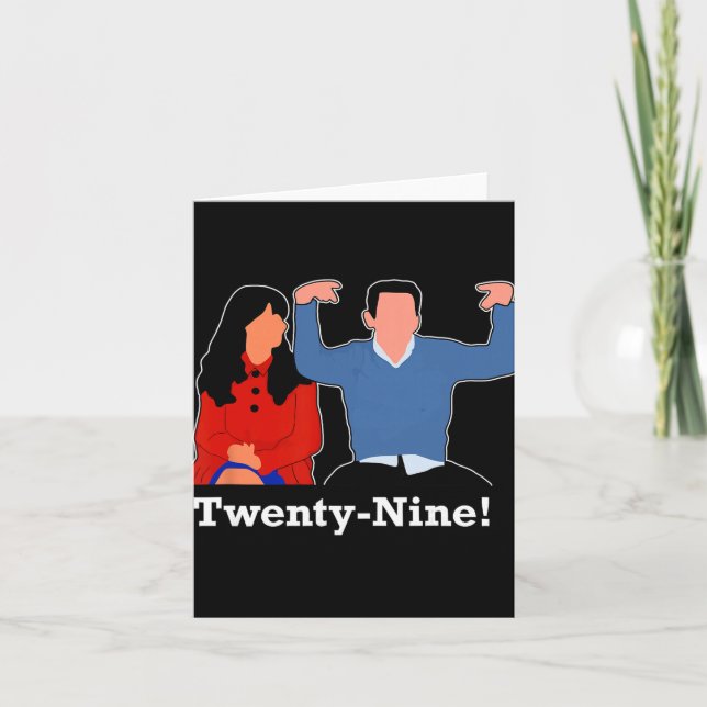 New Girl 29 I'm Feelin' Twenty Nine Happy Birthday Card (Front)
