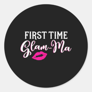 New Glam-Ma Classic Round Sticker