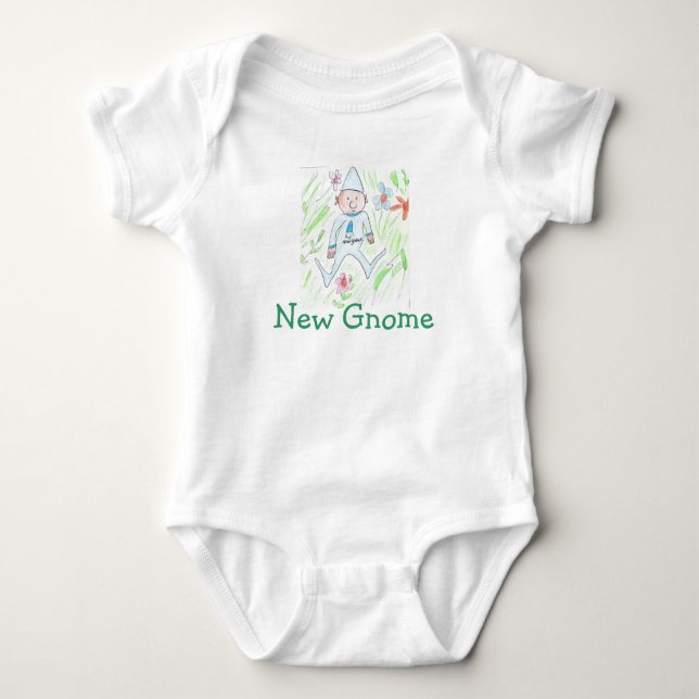 New Gnome Baby Bodysuit (Front)