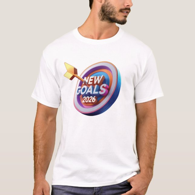 New Goals 2026 T-Shirt (Front)
