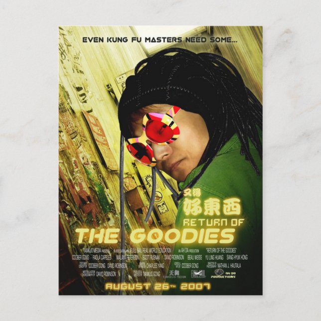 New Goodies 2 Postcards (Front)