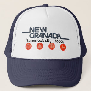 New Granada Tomorrows City Today Trucker Hat