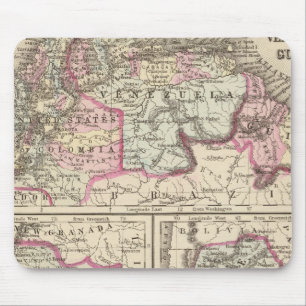 New Granada, Venezuela, Guiana Mouse Pad