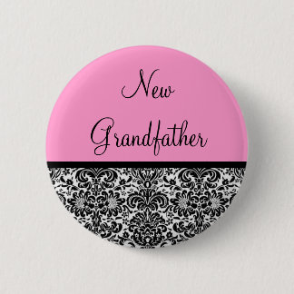 New Grandfather 6 Cm Round Badge