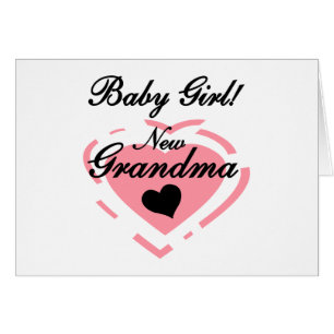 New Grandma Baby Girl Tshirts and Gifts